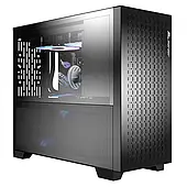 Корпус ALmordor Sparkle 170M Matx Black, без БЖ, Mini Tower, для Micro ATX / Mini ITX, 2xUSB 3.0, макс. CPU - 145 мм / VGA - 360 м