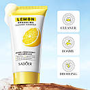 Пінка для обличчя Sadoer Organic Lemon з екстрактом лимона 150 g, фото 2