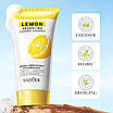Пінка для обличчя Sadoer Organic Lemon з екстрактом лимона 150 g, фото 3