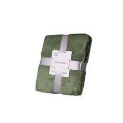Плед Ardesto Flannel, 160х200 см, 100% поліестер, зелений (ART0209SB)