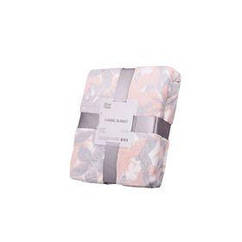 Плед Ardesto Flannel, 160х200 см, 100% поліестер, флора (ART0106PB)