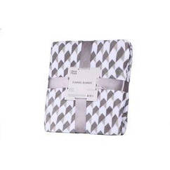 Плед Ardesto Flannel, 200х220 см, 100% поліестер, геометрія (ART0105PB)