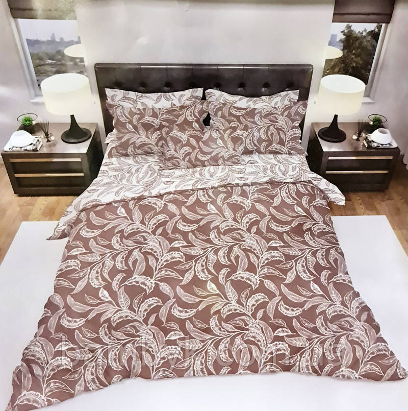 Постільна білизна ранфорс двоспальна бавовняна Golden Daisy кольорове Туреччина