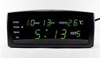Часы настольные CX 868 с зеленой подсветкой p