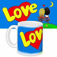 Чашка blue Love is... p