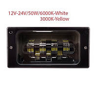 Фари протитуманні ВАЗ 2110-14/LD-519 L4-W/Y/12-24V/50W/7LED-3000K/6000K p