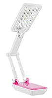 Лампа аккумуляторная настольная Led Topwell 1019, розовая p