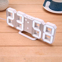 Светодиодные цифровые часы White clock p