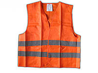 Жилет безпеки світловідбивний ЖБ-001 XL (orange) (наб.) p
