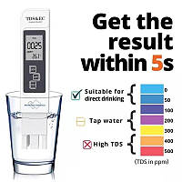 3 в 1 TDS EC Meter Temperature Digital LCD Water Testing Pen Purity Filter с 4 различными режимами КОД: 246