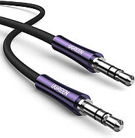 Кабель аудио Ugreen 3.5 mm Hi-Fi профессиональный AUX 1M Purple (AV171)