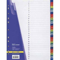 Разделитель страниц Buromax numeric, 31 dividers (BM.3216) h