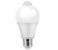 Лампа светодиодная с датчиком движения E27 LED, 5 Вт p