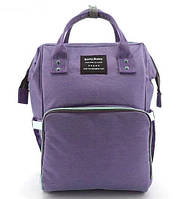 Сумка-рюкзак для мам Baby Bag 5505, фіолетовий p