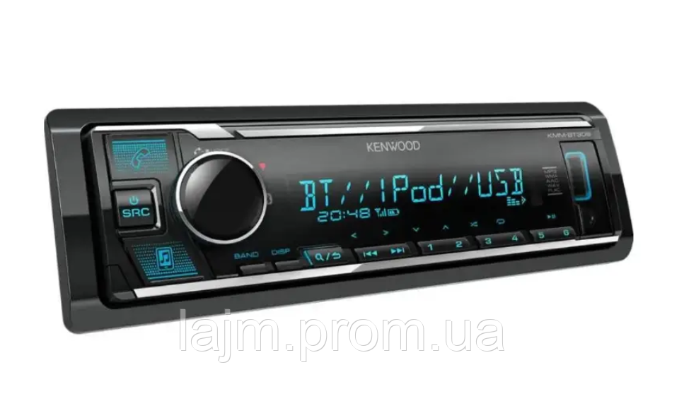 Автомагнітола Kenwood KMM-309 MP3/SD/USB/FM/BT p - фото 1 - id-p2102074436