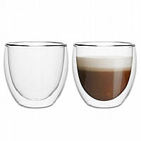 Склянка для латі, кава з подвійним дном 380 мл p