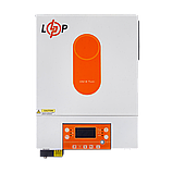 Гібридний сонячний інвертор (ДБЖ) LogicPower LPW-HY-4000VA (4000Вт) 24V, фото 3