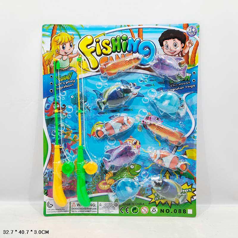 Рыбалка магнит. 2 удочки рыбки планшет 088A (ID#2102102337), цена: 209. ...