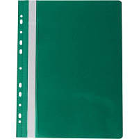 Папка-скоросшиватель Buromax A4 , perforated, PVC, green/ PROFESSIONAL (BM.3331-04) n