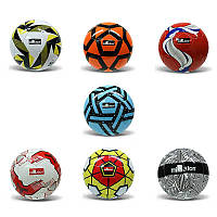 Мяч футбольный №5 PVC 270 грамм 8 mix FB2331