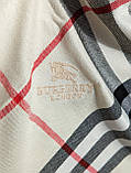 ПАЛАНТИН ШАРФ, ХУСТКА Burberry ЖЕНСЬКИЙ ШАРФ Барбері молочний, фото 4