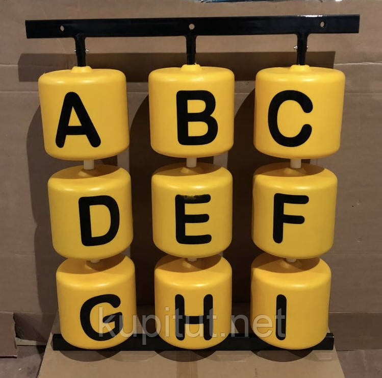 Великий Модуль OXO спіннерів 750 x 850 мм, для дитячого майданчика, фото 1