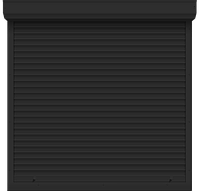 Роллета защитная Магнита антрацит 2200х2000 РА55 двигатель + клавиша управления