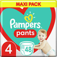 Підгузки Pampers трусики Pants Розмір 4 (9-15 кг) 48 шт (8006540068755) h
