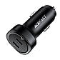 Автомобільний зарядний пристрій ACEFAST B2 72W dual USB-C metal car charger, фото 4