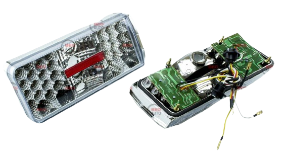 Автомобильные задние Фонари ВАЗ 2106 LED Белые Левый + Правый к-т 2шт ...