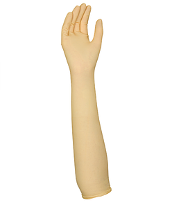 Рукавички хірургічні латексні Mercator Medical Dermagel Gyno 7,5​​​​​​​ розмір