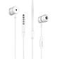 Навушники BOROFONE BM31 Mysterious universal earphones with mic White, фото 3