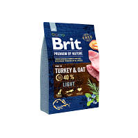 Сухой корм для собак Brit Premium Dog Light 3 кг (8595602526581) l