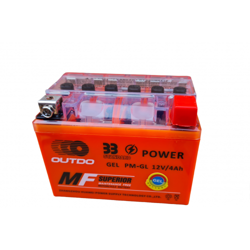 Акумулятор гелевий PM-GEL 12V 4А OUTDO ЗЗ Power (12V 4A)