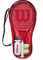 Набор Wilson Roger Federer starter set 25 (ракетка 25", 2 мяча, бутылка)