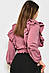 Блуза жіноча однотонна темно-рожевого кольору 172009M, фото 3