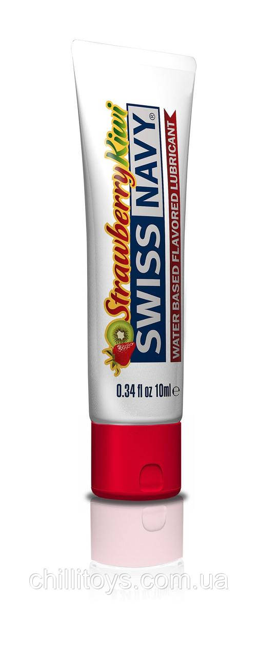 Лубрикант на водній основі Swiss Navy Strawberry Kiwi 10 мл SO5700, фото 1