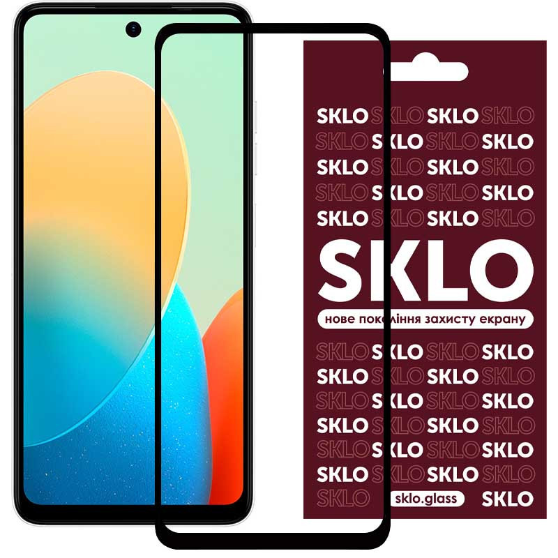 Захисне скло SKLO 3D для TECNO Spark 20C / Spark Go 2024 / Spark 20