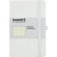 Книга записная Axent Partner 125х195 мм в точку 96 листов Белая (8306-21-A) p