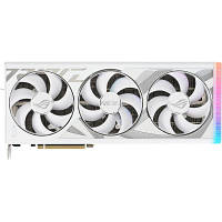 Відеокарта ASUS GeForce RTX4090 24GB ROG STRIX WHITE OC (ROG-STRIX-RTX4090-O24G-WHITE) h