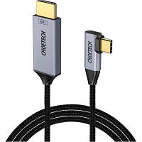 Кабель мультимедийный USB-C to HDMI 1.8m USB 3.1 L-type 4K60Hz Choetech (XCH-1803) l