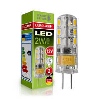 Лампочка Eurolamp LED силикон G4 2W 4000K 12V (LED-G4-0240(12)) p