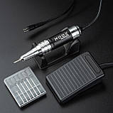 Фрезер для манікюру та педикюру Moox X804 (80 Вт, 55000 об/хв) з дисплеєм, фото 3