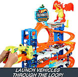 Трек Хот Вілс Легендарний гараж Hot Wheels City HW Ultimate Garage Playset HKX48 Mattel Оригінал, фото 7
