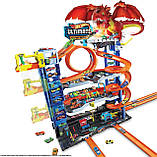 Трек Хот Вілс Легендарний гараж Hot Wheels City HW Ultimate Garage Playset HKX48 Mattel Оригінал, фото 9