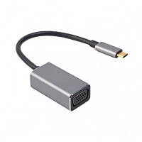 Переходник USB-C to VGA Viewcon (TE388) h