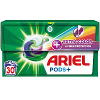 Капсулы для стирки Ariel Pods + Экстразащита Цвета и Волокон 30 шт. (8001090802873) l