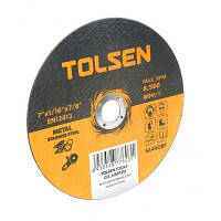 Диск Tolsen отрезной по металлу/нержавейке 125х1.0х22.2мм (76133) h