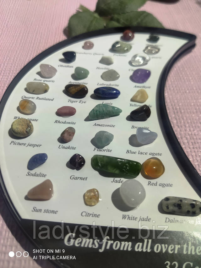 набор минералов коллекция камней самородки 