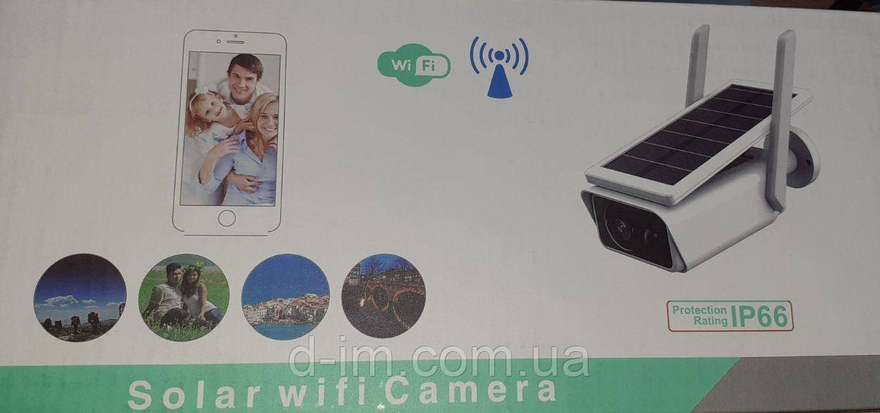 Уличная WIFI камера видеонаблюдения Solar ABQ-Q1 Full HD .Программа hisee se - фото 8 - id-p2102227254